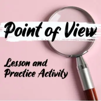 point of view lesson plans practice activity