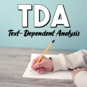 tda analysis lesson plans