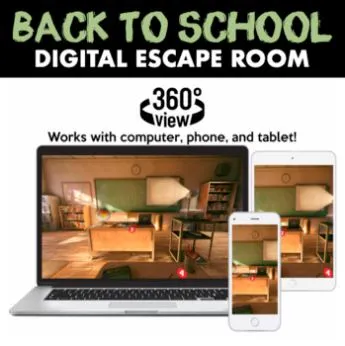 back to school escape room