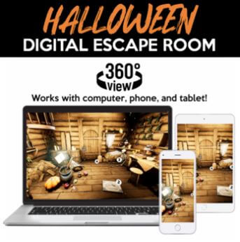 halloween digital escape room