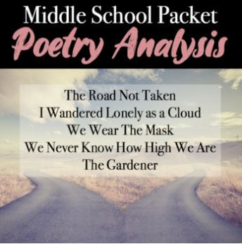 middle school poetry packet