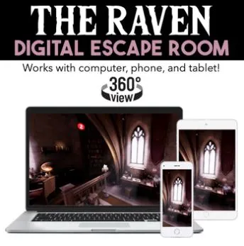 the raven digital escape room