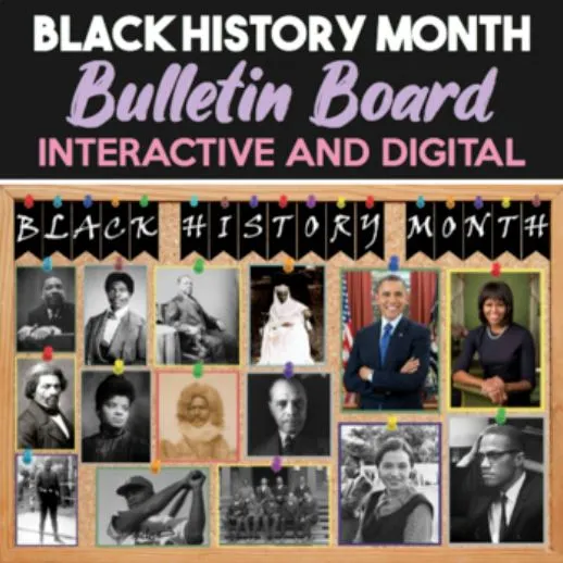 black history month bulletin board lesson plan