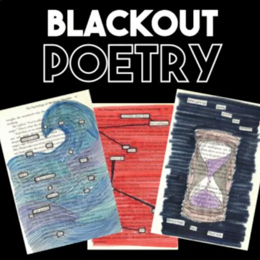 blackout poetry lesson plans