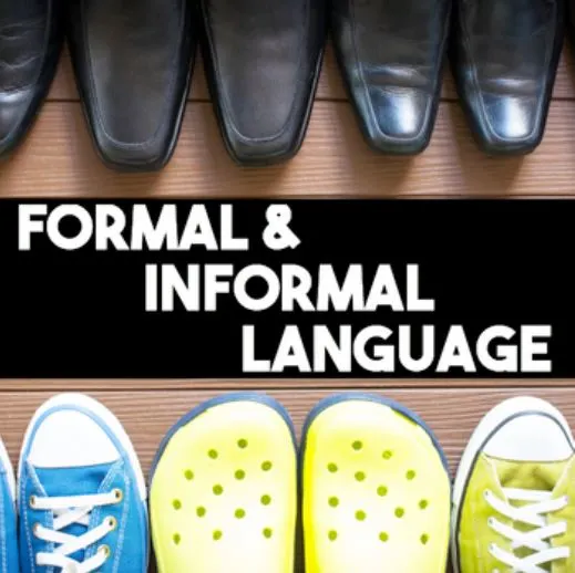 formal and informal language practice worksheets