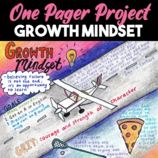 growth mindset one pager