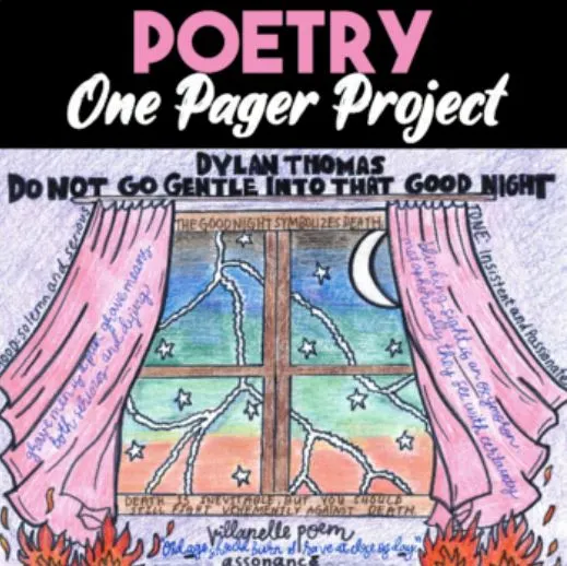 Poetry One Pager