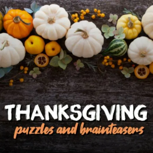 thanksgiving puzzles and brainteasers