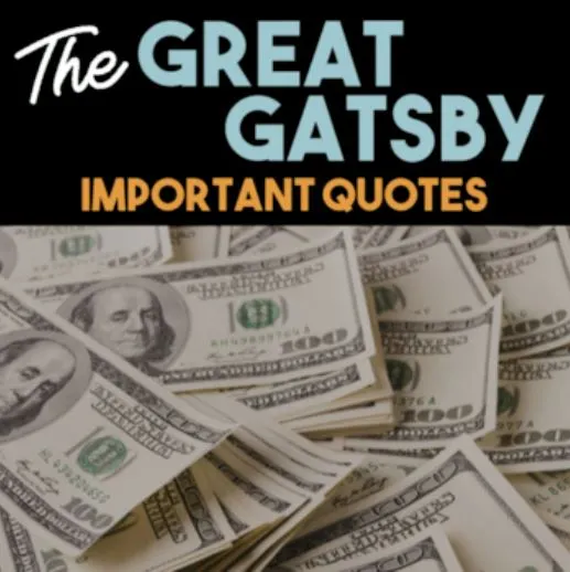 the great gatsby important quotes