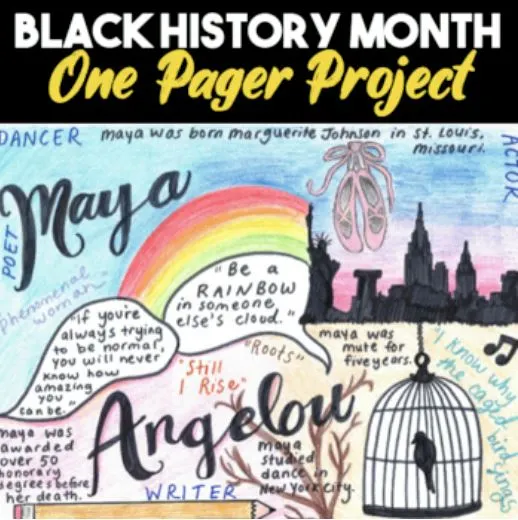 black history month one pager