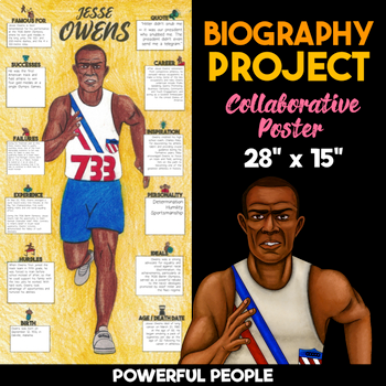 Jesse Owens Biography Project — Collaborative Poster