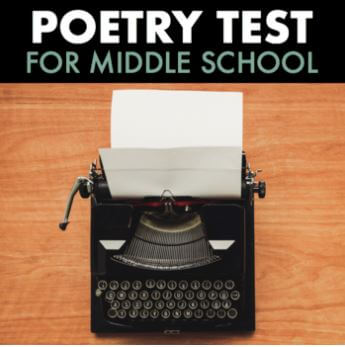 poetry assignments middle school