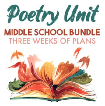 poetry assignments for middle school