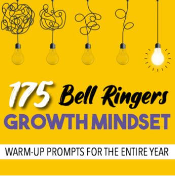 175 bell ringers growth mindset