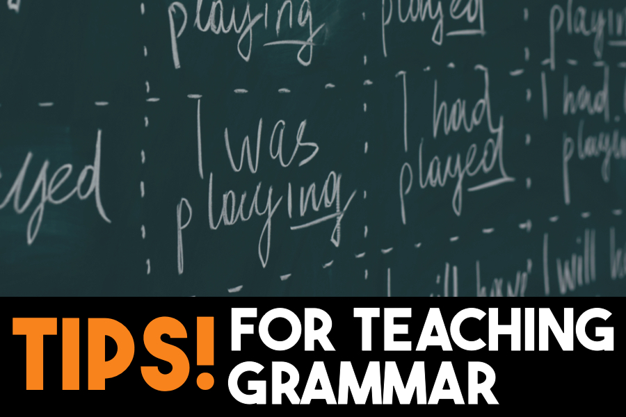 tips for teaching grammar to secondary students