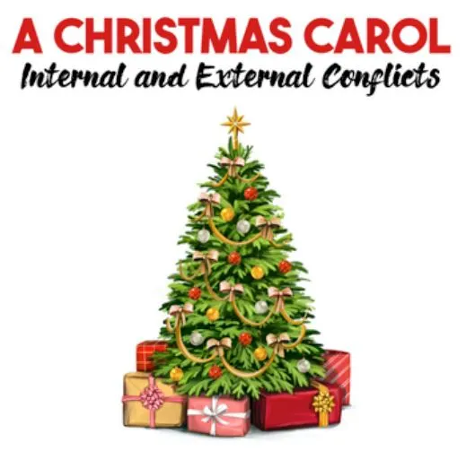 a christmas carol internal and external conflicts lesson plan