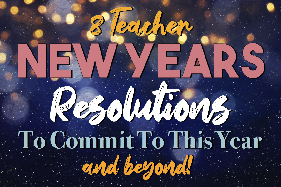 teacher new years resolutions