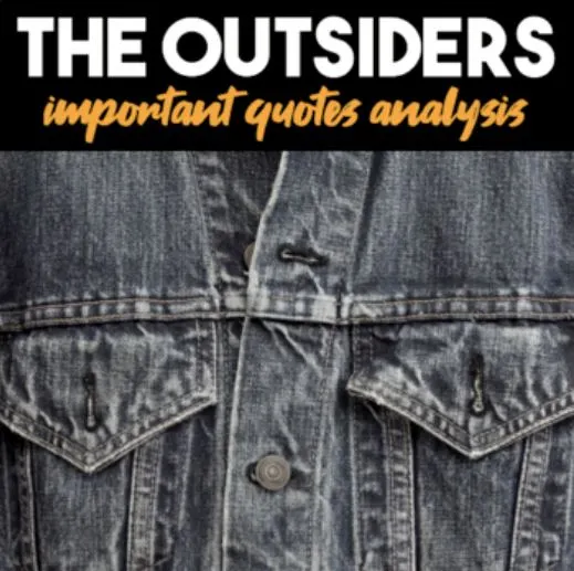 the outsiders quote analysis 