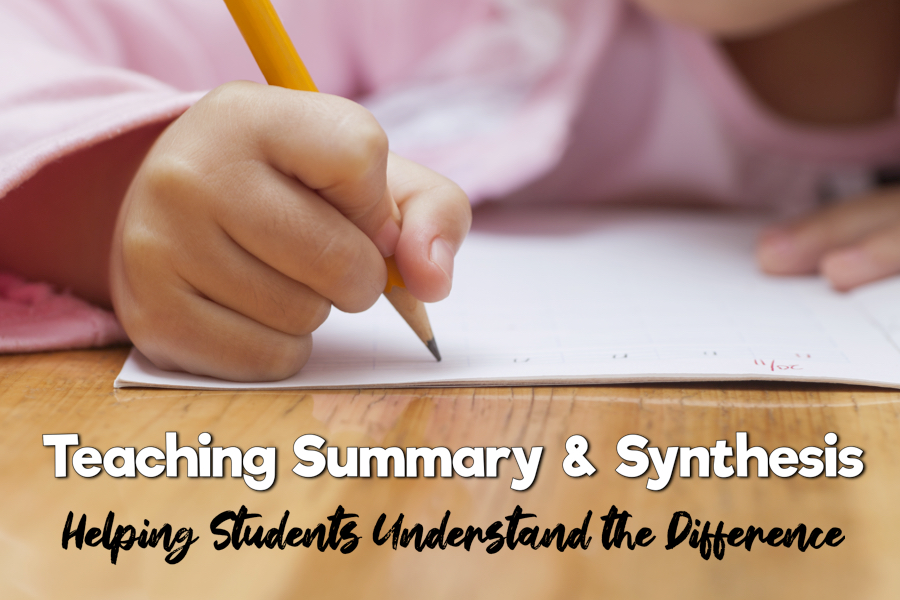 teaching summary and synthesis