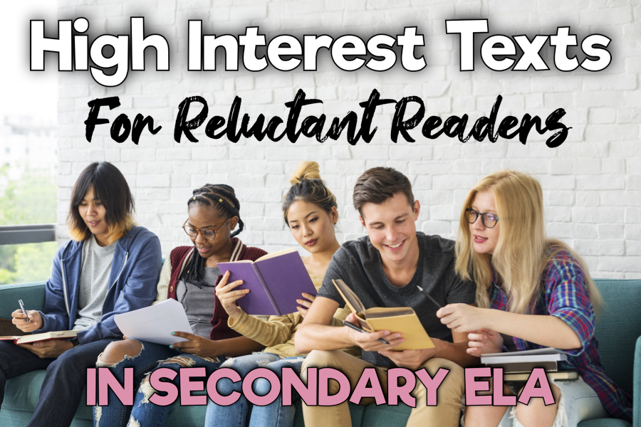 high interest texts for reluctant readers